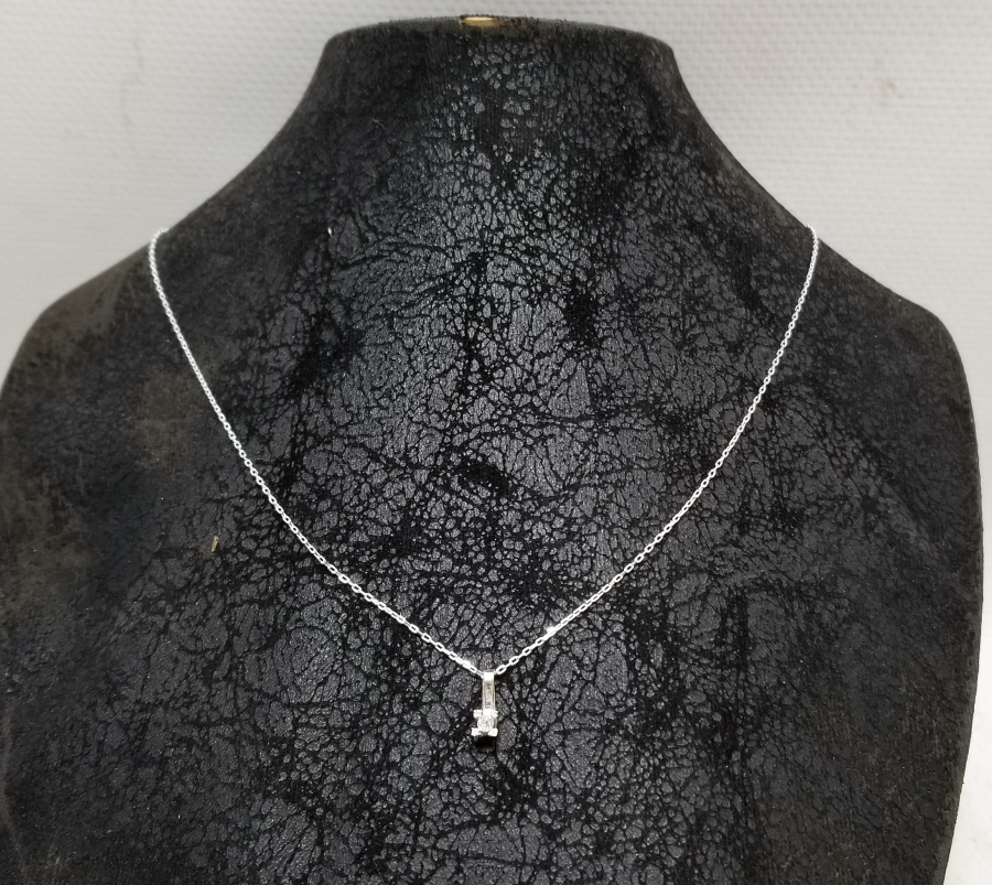 PIRLANTA TAŞLI KOLYE UCU