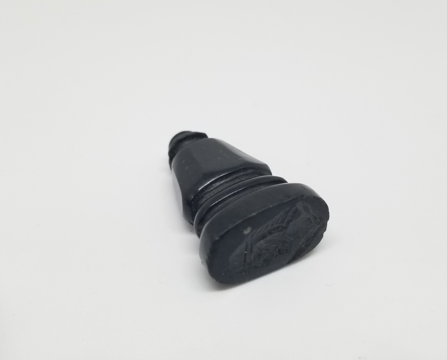 1900 BAŞLARI AVRUPA YAPIMI ÜZERİNDE BİR SOYLUNUN PORTRESİ BULUNAN ÇOK NADİR MUM MÜHRÜ