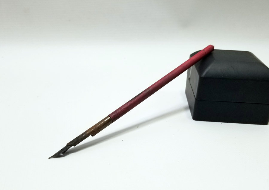 OSMANLI DÖNEMİ AHŞAP SAPLI DİVİT