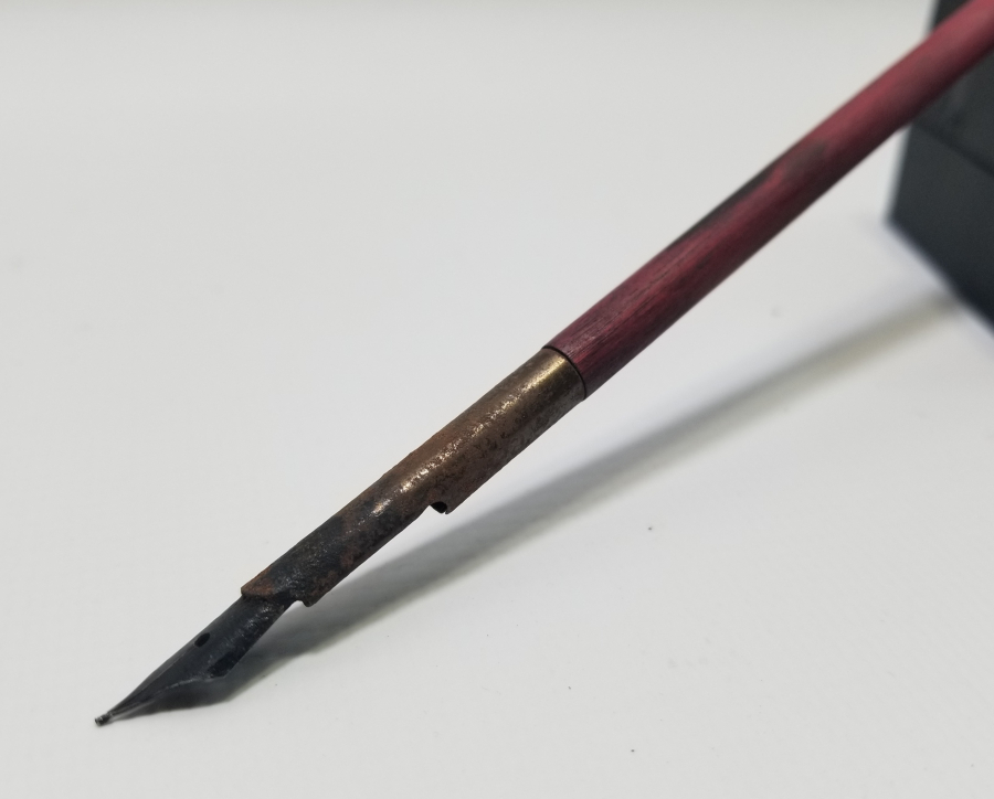 OSMANLI DÖNEMİ AHŞAP SAPLI DİVİT