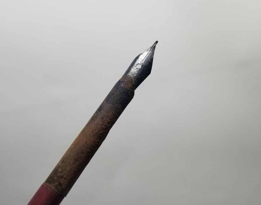 OSMANLI DÖNEMİ AHŞAP SAPLI DİVİT