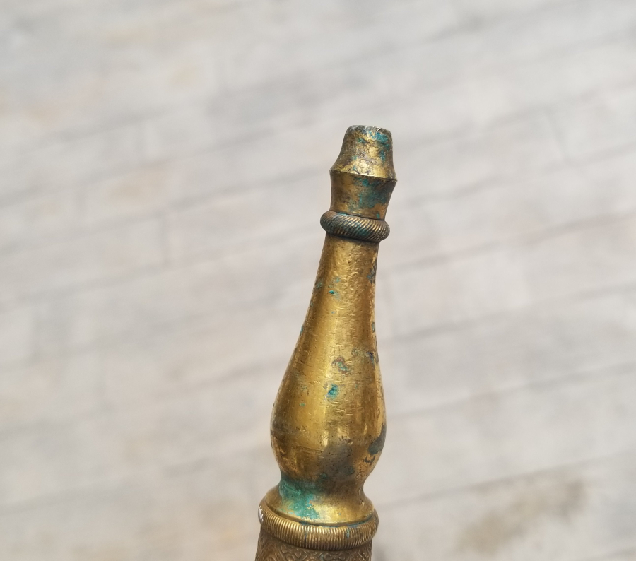 OSMANLI DÖNEMİ GÜMÜŞ TUTMAÇLI BASTON