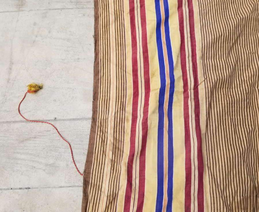 NADİR TİPTE OSMANLI DÖNEMİ EL DOKUMA KEFİYE - EFE DOLAĞI