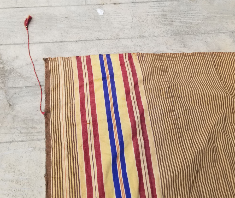 NADİR TİPTE OSMANLI DÖNEMİ EL DOKUMA KEFİYE - EFE DOLAĞI