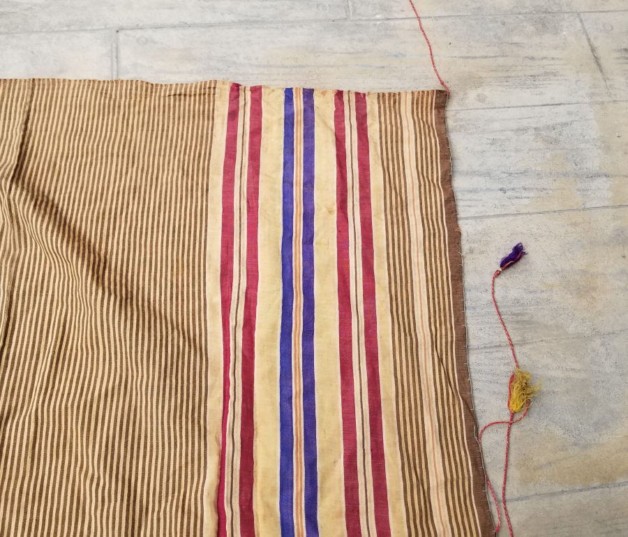 NADİR TİPTE OSMANLI DÖNEMİ EL DOKUMA KEFİYE - EFE DOLAĞI