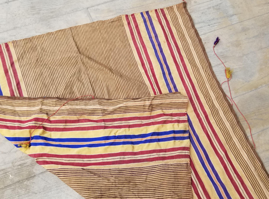 NADİR TİPTE OSMANLI DÖNEMİ EL DOKUMA KEFİYE - EFE DOLAĞI