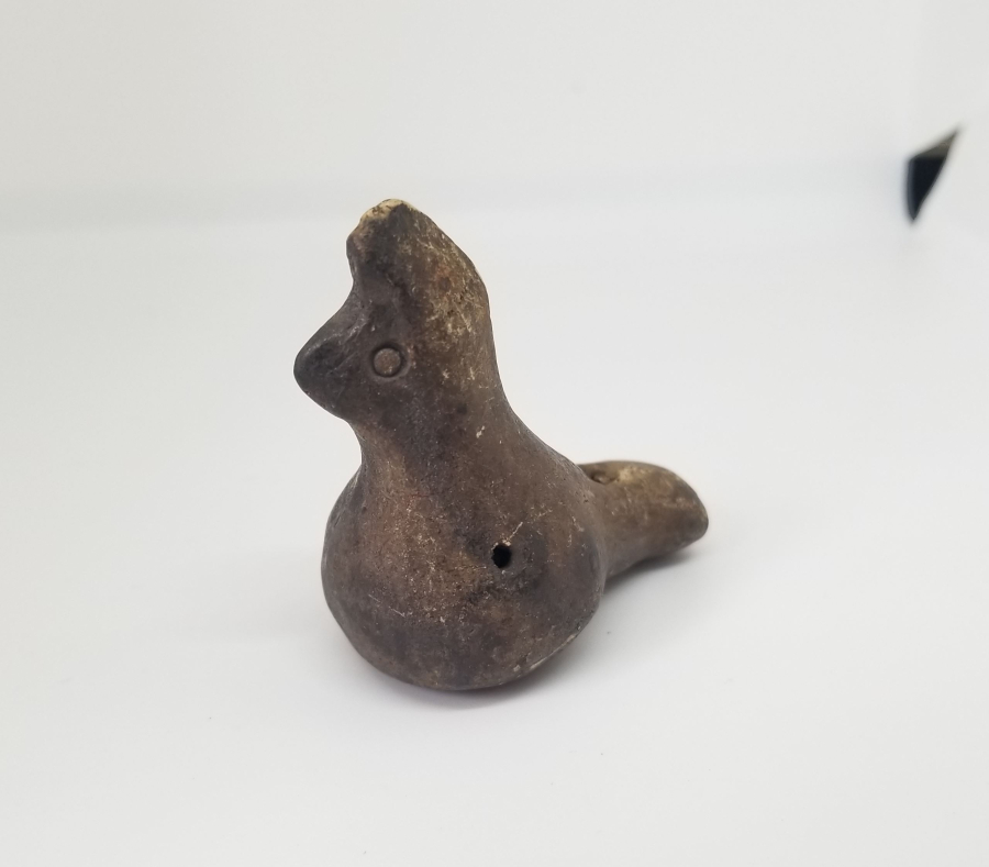 OSMANLI DÖNEMİ EL YAPIMI NADİR KUŞ FİGÜRLÜ OYUNCAK TOPRAK DÜDÜK