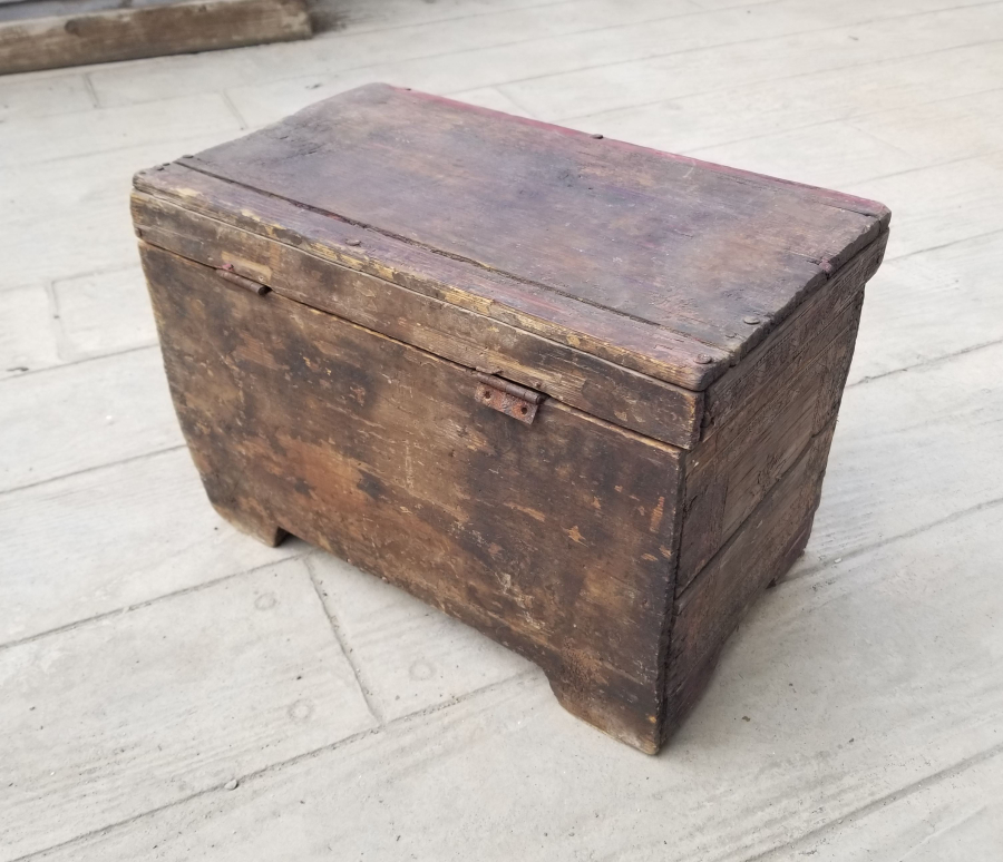 SAMAN ÇÖPLERİYLE YAPILMIŞ OSMANLI DÖNEMİ NADİR YEMENİ SANDIĞI