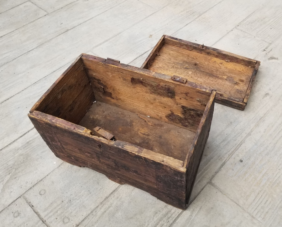 SAMAN ÇÖPLERİYLE YAPILMIŞ OSMANLI DÖNEMİ NADİR YEMENİ SANDIĞI