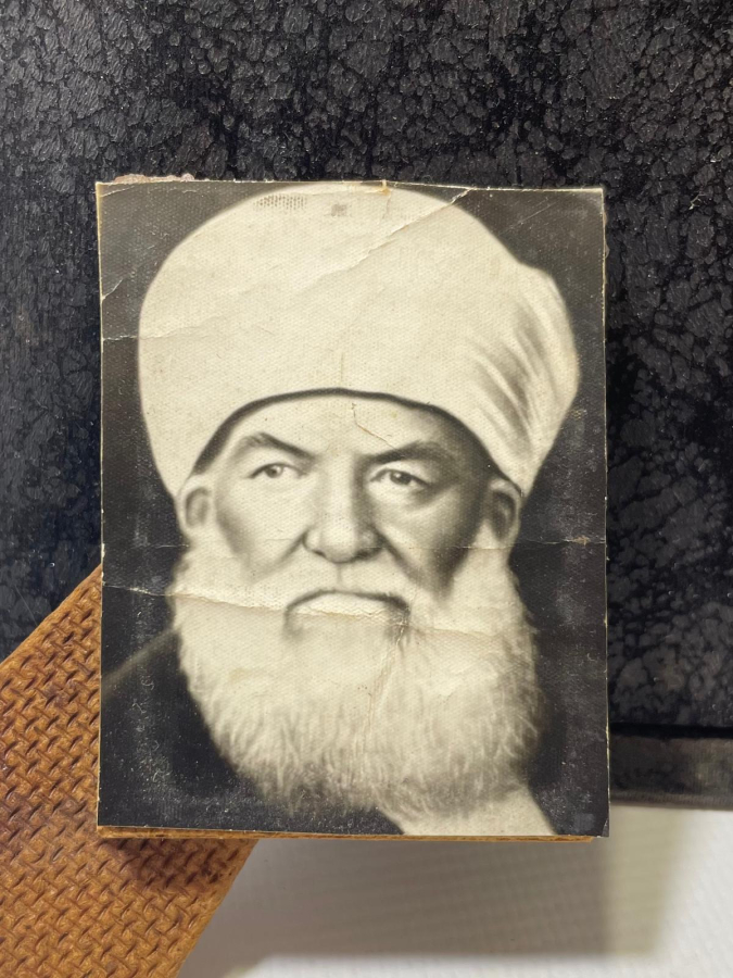 GÜMÜŞ ÇERÇEVESİNDE AHMED HÜSAMEDDİN RUKKALİ EFENDİ'YE AİT ORİJİNAL BİLİNEN TEK FOTOĞRAFI