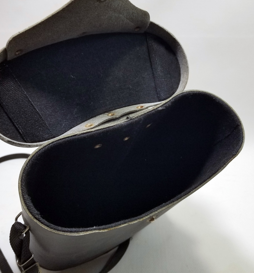 2. DÜNYA SAVAŞI DÖNEMİ DERİ ASKERİ DÜRBÜN KUTUSU