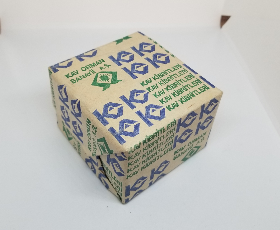 AÇILMAMIŞ PAKETİNDE ANTİKA KİBRİT