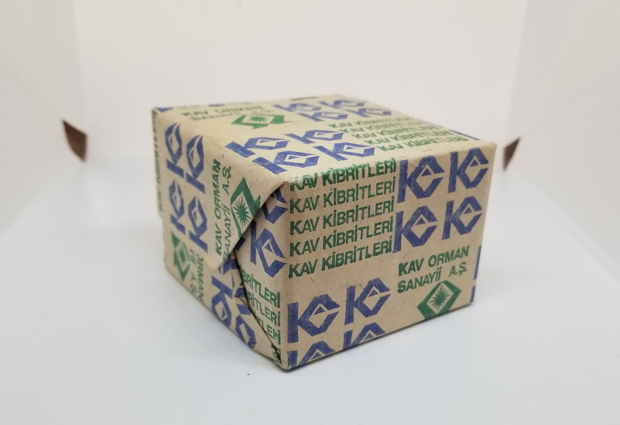 AÇILMAMIŞ PAKETİNDE ANTİKA KİBRİT