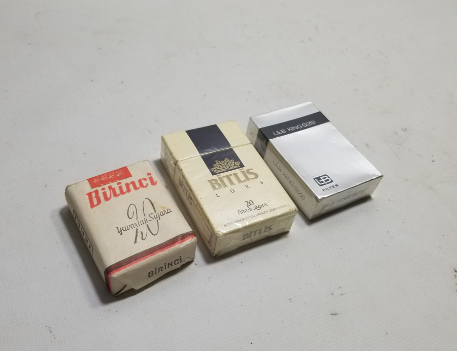 AÇILMAMIŞ PAKETİNDE ANTİKA SİGARA LOTU