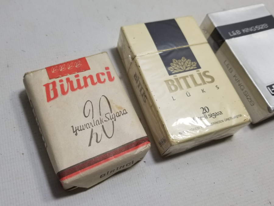 AÇILMAMIŞ PAKETİNDE ANTİKA SİGARA LOTU