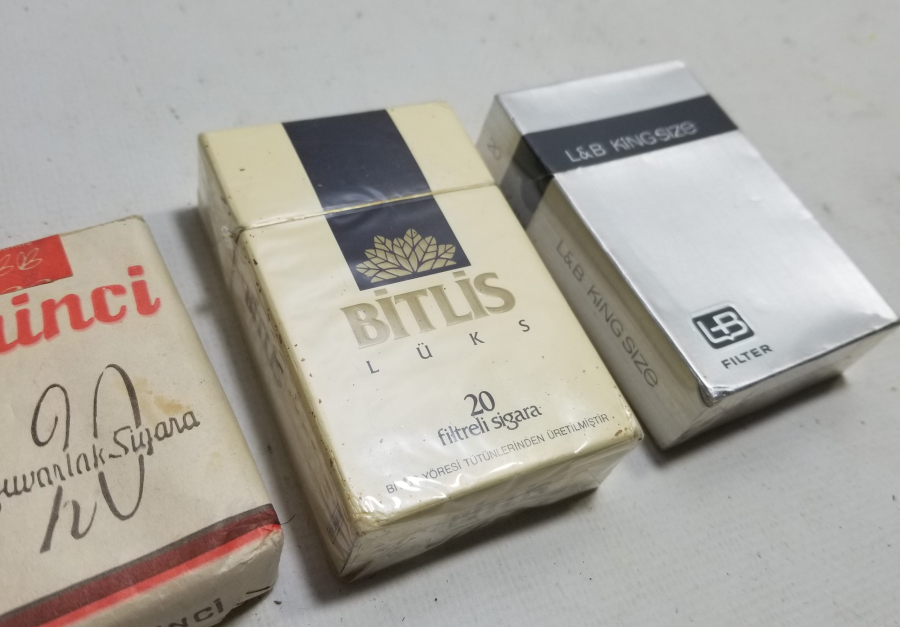 AÇILMAMIŞ PAKETİNDE ANTİKA SİGARA LOTU