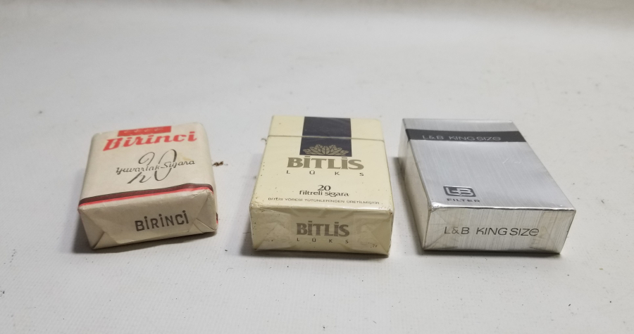 AÇILMAMIŞ PAKETİNDE ANTİKA SİGARA LOTU