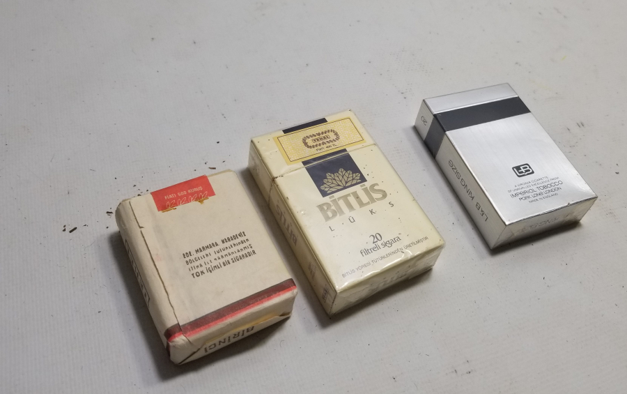 AÇILMAMIŞ PAKETİNDE ANTİKA SİGARA LOTU