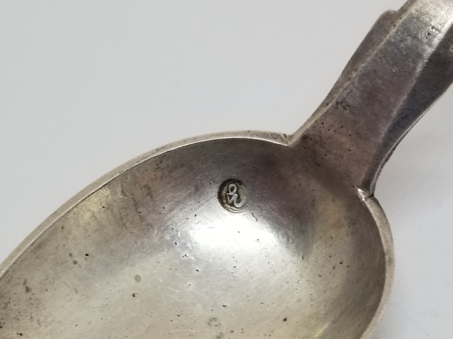 AZNAVUR İŞÇİLİKLİ OSMANLI DÖNEMİ TUĞRALI GÜMÜŞ KAŞIK