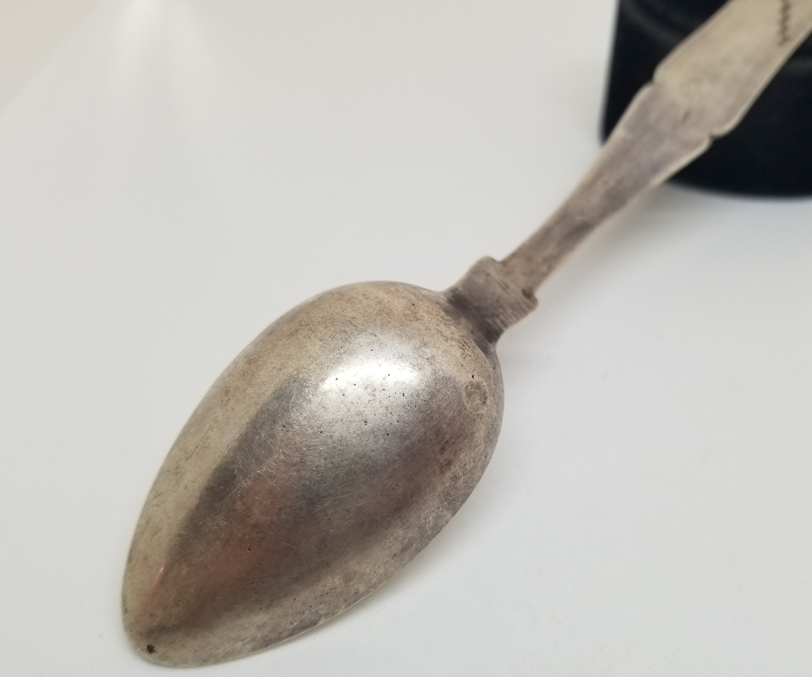 AZNAVUR İŞÇİLİKLİ OSMANLI DÖNEMİ TUĞRALI GÜMÜŞ KAŞIK