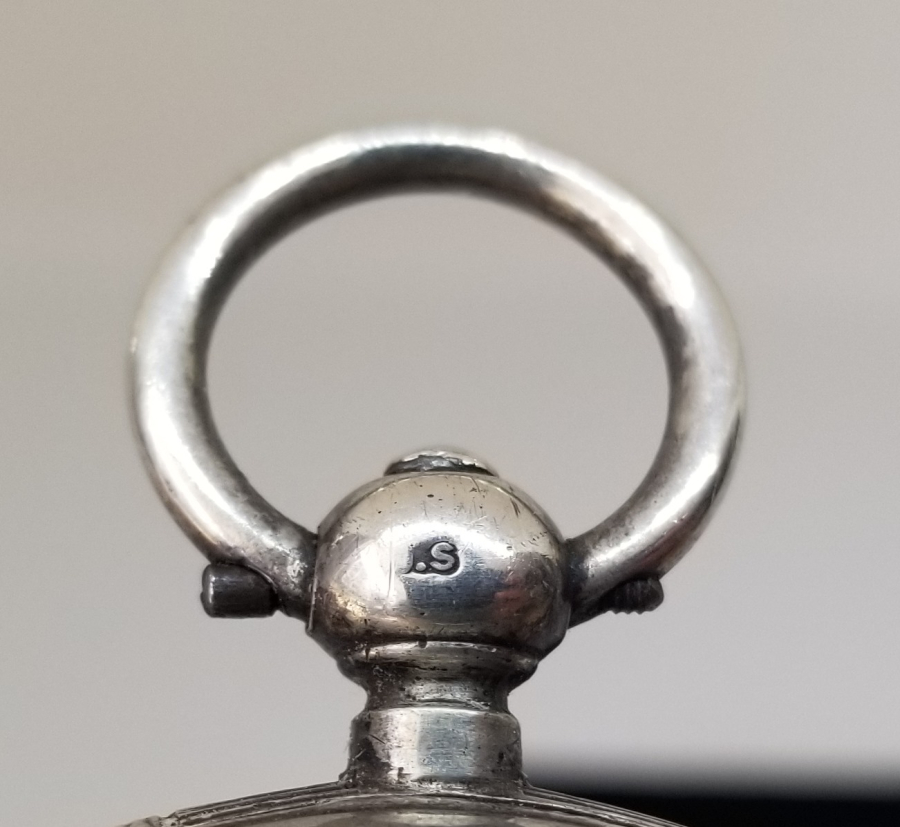 NADİR TİPTE GÜMÜŞ KASA YARIM PRİOR CEP SAATİ