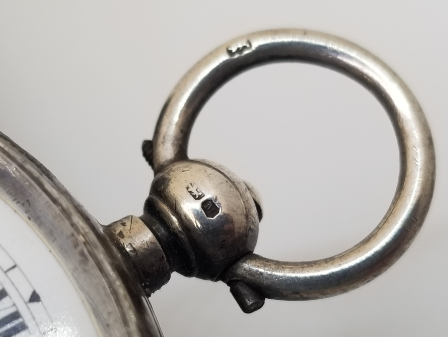 NADİR TİPTE GÜMÜŞ KASA YARIM PRİOR CEP SAATİ