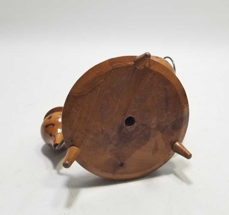 OSMANLI DÖNEMİ EL YAPIMI AHŞAP MASA MUMLUĞU