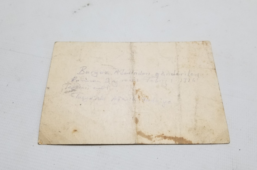 OSMANLI DÖNEMİ EL YAZMA BAYRAM TEBRİĞİ