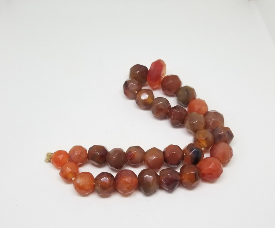 OSMANLI DÖNEMİ FASETA KESİM AKİK GERDANLIK - KOLYE