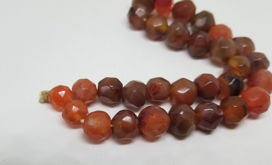 OSMANLI DÖNEMİ FASETA KESİM AKİK GERDANLIK - KOLYE