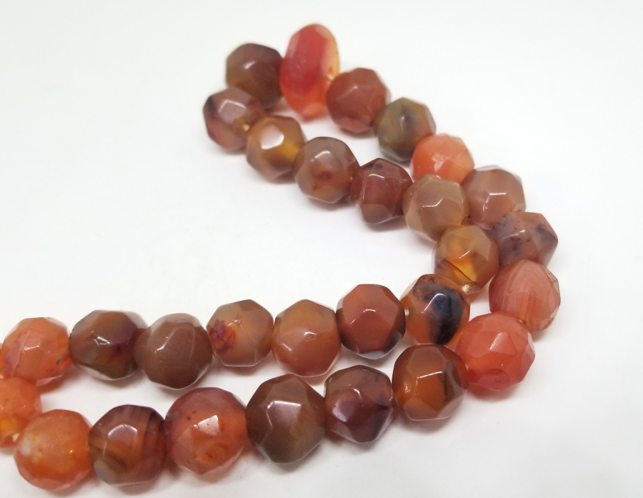 OSMANLI DÖNEMİ FASETA KESİM AKİK GERDANLIK - KOLYE