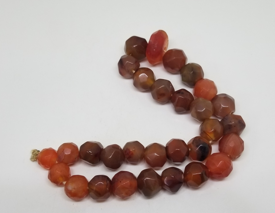 OSMANLI DÖNEMİ FASETA KESİM AKİK GERDANLIK - KOLYE