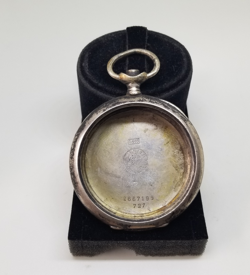OSMANLI DÖNEMİ GÜMÜŞ ZENİTH CEP SAATİ KASASI