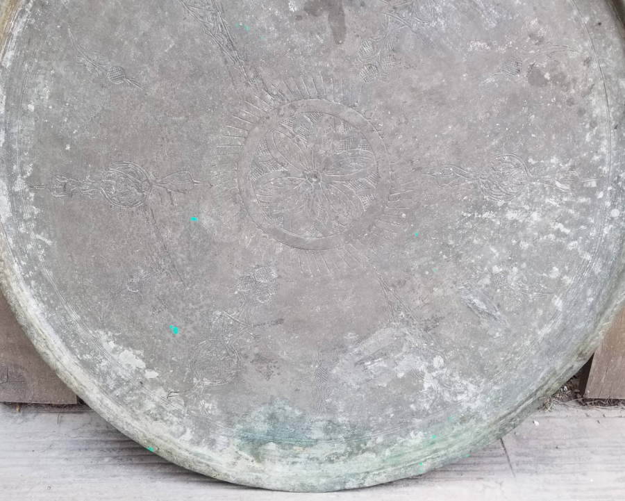 OSMANLI DÖNEMİ İŞLEMELİ BAKIR SİNİ