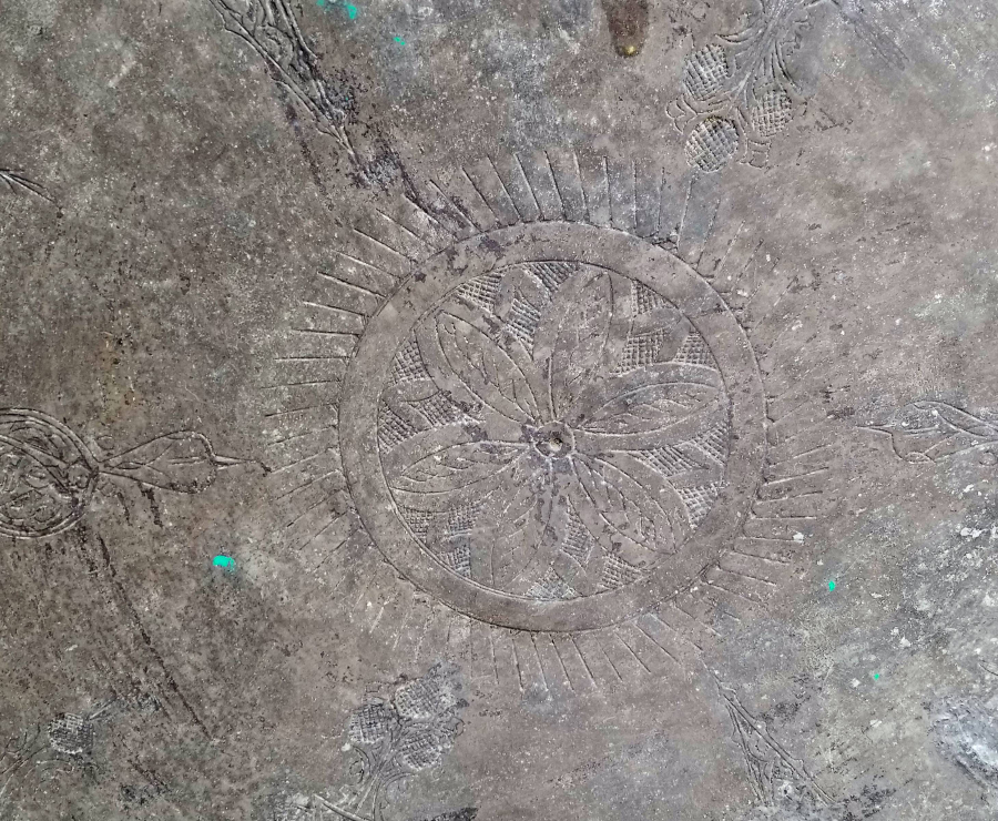 OSMANLI DÖNEMİ İŞLEMELİ BAKIR SİNİ