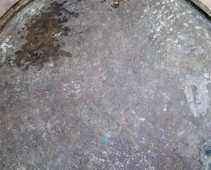 OSMANLI DÖNEMİ İŞLEMELİ BAKIR SİNİ