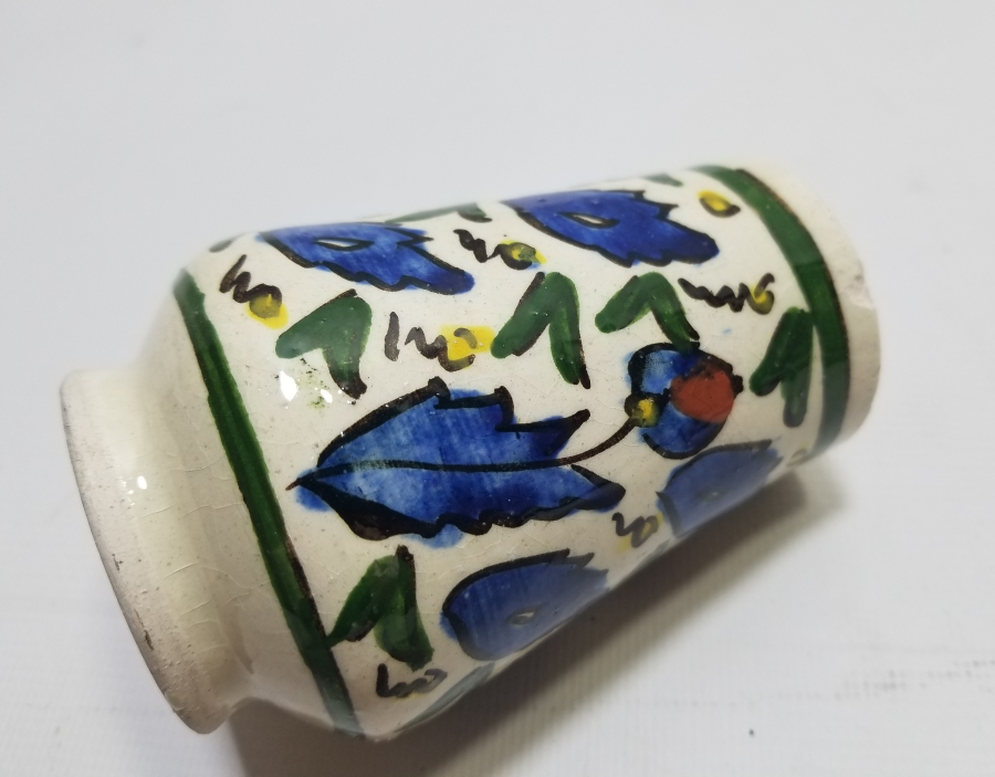 OSMANLI DÖNEMİ NADİR FORMDA KÜTAHYA KALEMLİK - DİVİTLİK