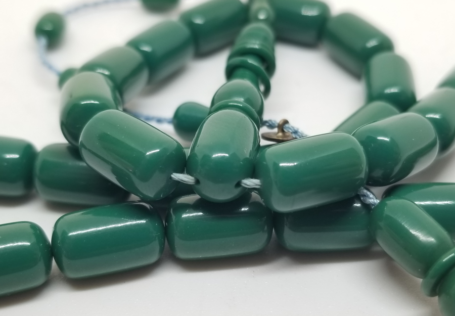 TRAŞ FIRÇASI SAPINDAN YAPILMIŞ FARUK ÖNER USTA İMZALI ÖZEL YAPIM KATALİN TESPİH