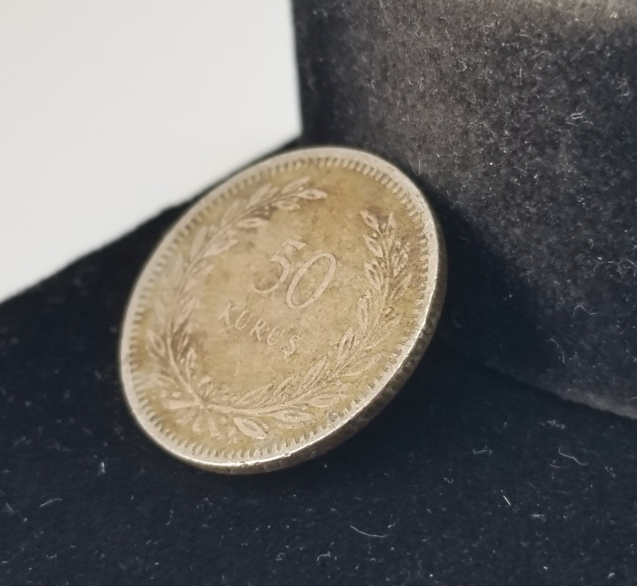 1947 YILI GÜMÜŞ 50 KURUŞ