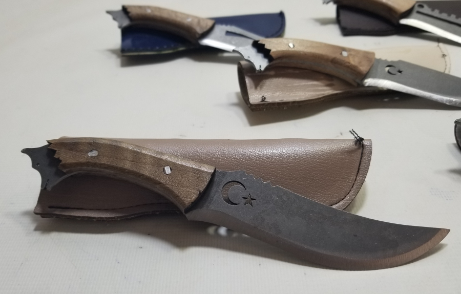 EL YAPIMI 5 ADET KAMPÇI BIÇAĞI