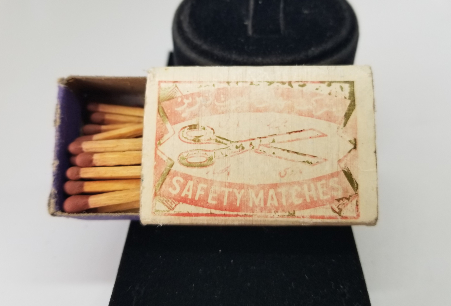 İÇİ DOLU OSMANLI DÖNEMİ NADİR KİBRİT