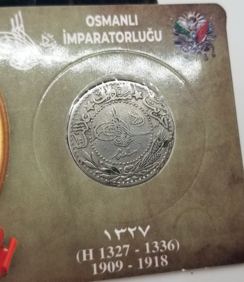 MEHMED REŞAD HAN DÖNEMİ KAPAMASINDA NİKEL 20 PARA