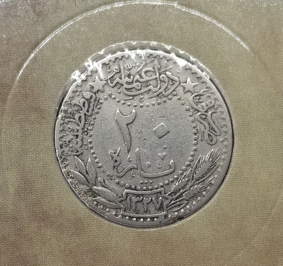 MEHMED REŞAD HAN DÖNEMİ KAPAMASINDA NİKEL 20 PARA