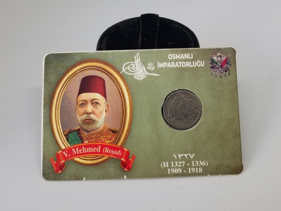 MEHMED REŞAD HAN DÖNEMİ KAPAMASINDA NİKEL 5 PARA