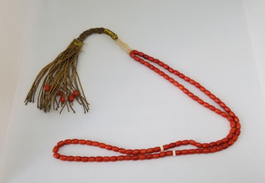 OSMANLI DÖNEMİ NADİR MERCAN NAMAZ - ZİKİR TESPİHİ