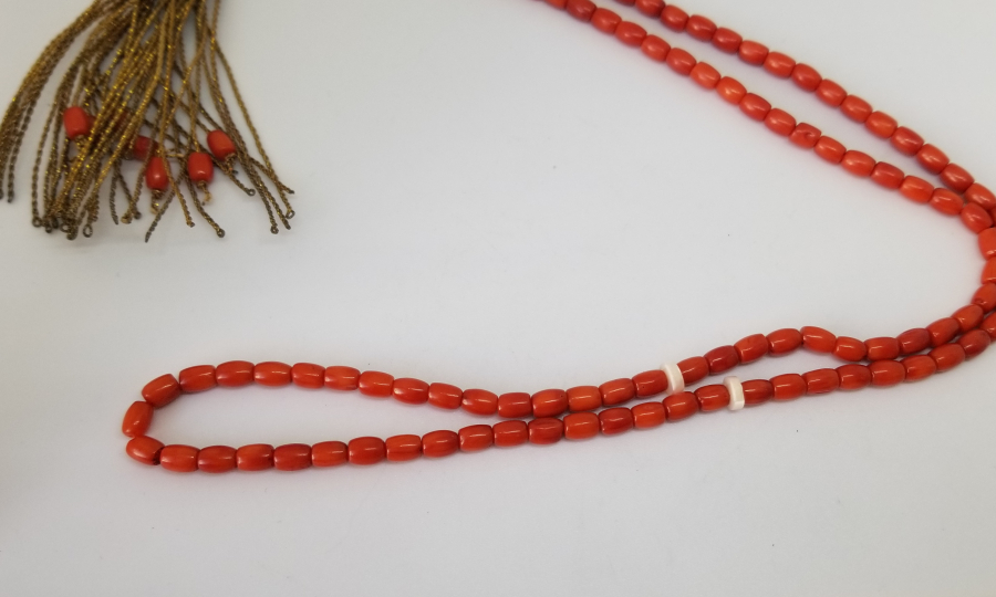 OSMANLI DÖNEMİ NADİR MERCAN NAMAZ - ZİKİR TESPİHİ