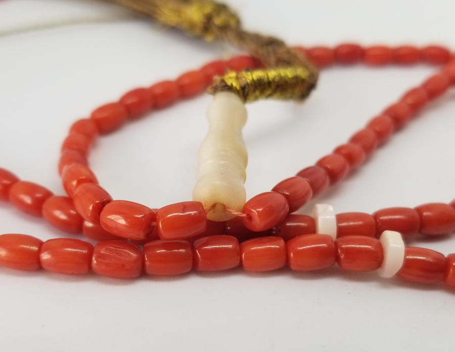 OSMANLI DÖNEMİ NADİR MERCAN NAMAZ - ZİKİR TESPİHİ