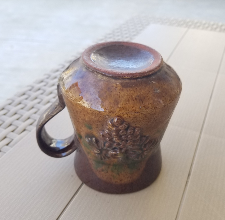 OSMANLI DÖNEMİ SIRLI SİLLE ŞERBET BARDAĞI