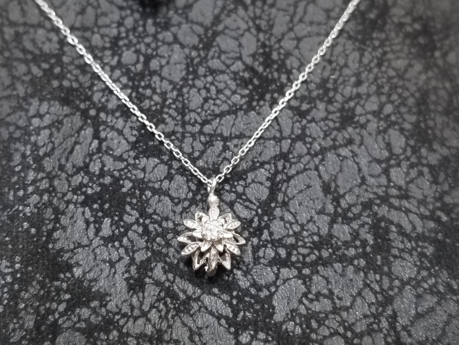 PIRLANTA TAŞLI KOLYE KÜPE TAKIMI