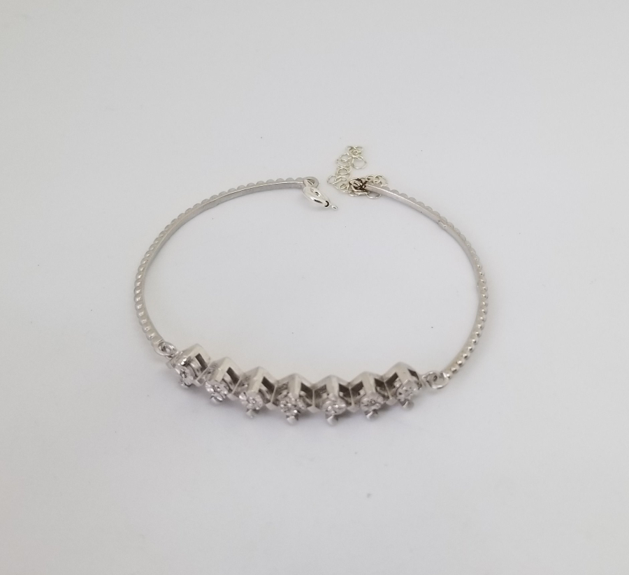 PIRLANTA TAŞLI ÖZEL YAPIM BİLEKLİK